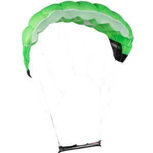 Ťažné krídlo 1,9 m2 + tyč neónové zelené