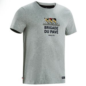 Tričko brigade du pavé sivé