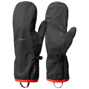 Vrchné nepremokavé rukavice na horskú turistiku mt500 čierne