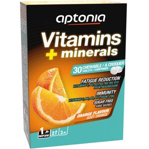 Výživový doplnok v tabletách vitamíny a minerály 30 ks pomaranč